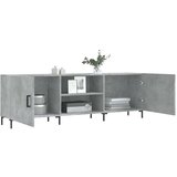 vidaXL TV omarica betonsko siva 150x30x50 cm inženirski les | Shoptok.si