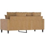  Kavč dvosed rjav 140 cm žamet | Shoptok.si