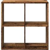 Pregrada regal za knjige boja hrasta 69,5x29x69,5 cm drveni | shoptok.hr