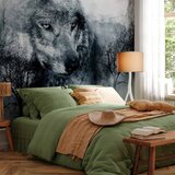  Foto tapeta - Mountain Predator (Black and White) 150x105 Standard | shoptok.hr