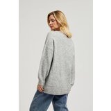 Marisse Women's Sweater Z-Sw-4534 L.Grey Mel | Shoptok.si