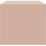  Stolić za kavu ružičasti 67 x 50 x 44 cm čelični | Eponuda.com