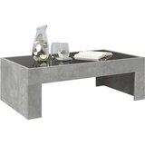  Stolić s beskonačnim LED siva boja betona 90x50x30 cm | shoptok.hr