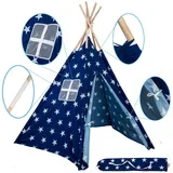 Toys wigwam šator, plave zvjezdice