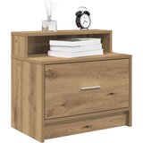 Furnova Nočne omarice s predalom 2 kosa artisan hrast 51x31x47 cm, (21927419) Cene