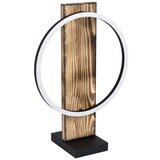 Eglo stolna lampa Boyal 99457, LED 12 W, 42,5 cm, drvo/crna/bijela | shoptok.hr