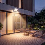  LED spoljašnje zidno svetlo sa senzorom LED/25W/230V IP54 bela | Eponuda.com