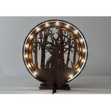  Li-Go 23613/DUB2 - LED prigušiva stona dekoracija LED/12W/230V 20x22 cm hrast | Eponuda.com
