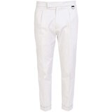 Low Brand Hlače Chino / Carrot - Bela Cene