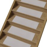 Vitaus Krem pamučni set tepiha za stepenice 16 kom 25x65 cm Ekru – | shoptok.hr