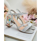 Resti Women's Solepte Crystal Post Sandals | Shoptok.si