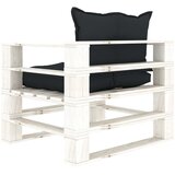  Vrtna sofa od paleta s antracit jastucima drvena | shoptok.hr