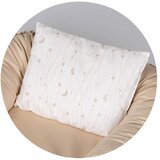 Chipolino gnijezdo za bebe Baby Nest Beige Moons 90 x 48 cm | shoptok.hr
