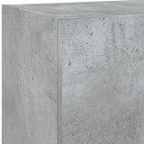 TV ormarić s LED svjetlima siva boja betona 40 5x30x90 cm | shoptok.hr