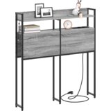 Skladišno uzglavlje Sivi hrast sonoma 75 cm Konstruirano drvo | shoptok.hr