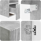  Set namještaja za kupaonicu 5 kom. Betonska siva | shoptok.hr