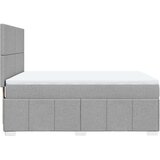  Krevet box spring s madracem svjetlosiva 160x200 cm tkanina | shoptok.hr