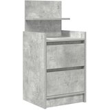 Noćni ormarići s 2 ladice 2 kom beton siva 38x34x80 cm | shoptok.hr