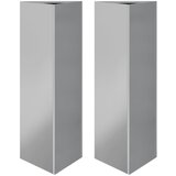 vidaXL Vrtno korito trikotnik 30x26x75 cm pocinkano jeklo, (21366724) Cene