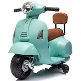  Skuter Vespa na akumulator sa sjedištem od eko kože i naslonom - tirkizni | shoptok.hr