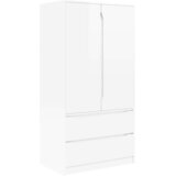 Ormarić s ladicama Visoki Sjaj Bijeli 79,5 x 49 x 156 cm | shoptok.hr
