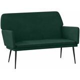  Klupa tamnozelena 108 x 79 x 79 cm baršunasta | Eponuda.com