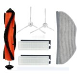 INF Dodatki za robotski sesalnik Xiaomi Mijia G1 MJSTG1, 1 glavna krtača, 2 stranski krtači, 1 krpa za brisanje, 2 filtra HEPA, (21542085) | Shoptok.si