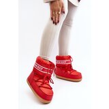 Boto Women's lace-up snow boots Red Soia | Shoptok.si