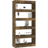 Ormarić za knjige / pregrada boja hrasta 80x30x166 cm iverica | shoptok.hr