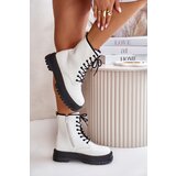 EVENTO Insulated Ankle Boots Made of Eco Leather Zipper White Lay | Eponuda.ba