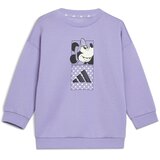 Adidas Komplet trenerka za devojčice I Dy Mi Jog, KG6114, Ljubičasta u