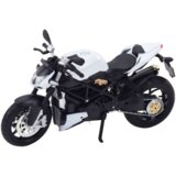 Metalni motor za igru sa zvučnim i svjetlosnim efektima 1:12 - bijelo/crnii | shoptok.hr