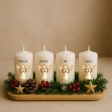  Adventne sveče z napisi motivom angela ADVSV 03 | Shoptok.si