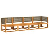  Vrtni set od 4 dijela s jastucima, akacija i ratan | shoptok.hr