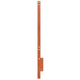 vidaXL Vzglavje voščeno rjava 150 cm trdna borovina | Shoptok.si