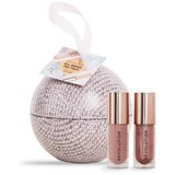 Revolution All About The Pout set: glos za ustnice Shimmer Bomb 4,5 ml Glimmer Nude + glos za ustnice Pout Bomb 4,5 ml Candy Pink | Shoptok.si