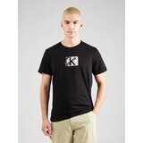 Calvin Klein Jeans Majica črna / bela | Shoptok.si