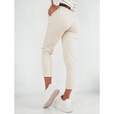 DStreet CHITRAS ecru women's chino pants | Shoptok.si