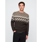 GAP Sweater with wool blend Fair Isle - Men's Cene