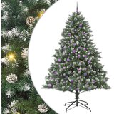  Umjetno božićno drvce Zelena 240 cm PVC, Plastika i Čelik | shoptok.hr