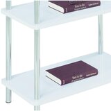 Möbelix regal tim, bela, krom | Shoptok.si