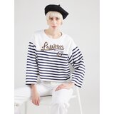 Polo Ralph Lauren Sweater majica 'JAMARIE' tamno bež / tamno plava / bijela | shoptok.hr