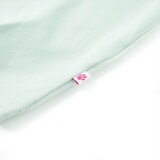  Dječja majica svijetla boja mente 140 | shoptok.hr