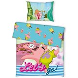 SPONGE BOB mladinska posteljnina 140/200 cm večbarvno | Shoptok.si