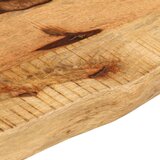 Stolna Mizna plošča 40x20x3,8 cm naraven rob trden robusten mangov les | Shoptok.si