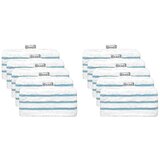 INORCO 10 paketov pralnih nadomestnih prevlek za parne krpe iz mikrovlaken, zdruljivih s fsm1616, Fsm163, (21985275) | Shoptok.si