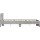  Okvir kreveta s uzglavljem i LED boja hrasta 120x190 cm | shoptok.hr