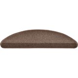  Prostirke za stepenice 30 kom 56x17x3 cm boje kave, poluokrugle | shoptok.hr
