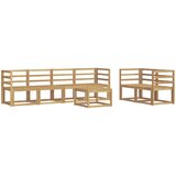 Set vanjskih sofa 7 pcs Bijela 59 x 59 x 37 cm | Eponuda.ba