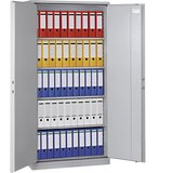  Varnostna omara LIGHT, lahka izvedba, VxŠxG 1200 x 670 x 500 mm, svetlo sive barve | Shoptok.si
